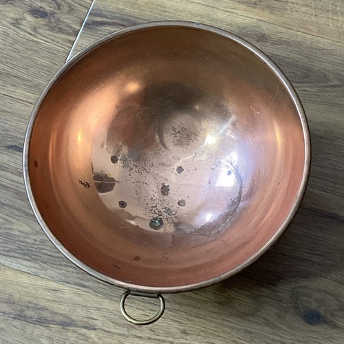 Vintage copper mixing bowl - vintage,