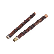 1-F Key Chinese Traditional Instrument Dizi Bitter Bamboo Flute With Chinese