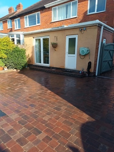 Block paving tumbled - paving:,