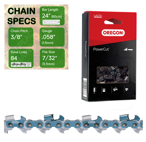Oregon 73exl084 chainsaw - 24",