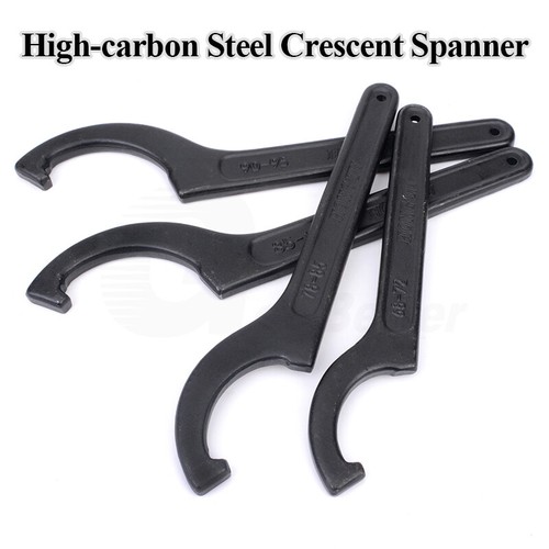 Shaped wrench crescent - c-shaped, hand