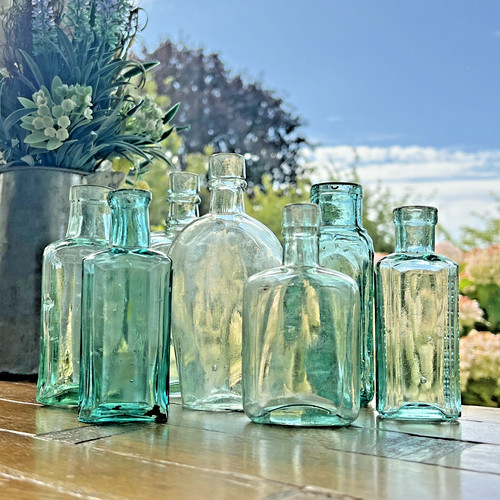 Mixed set vintage - set, green