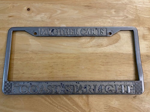 American license plate frame - american,
