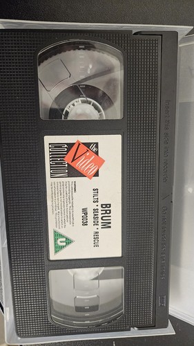Brum vhs tape stilts seaside - vhs,