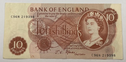 Bank england 1967 ten - england,