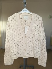 Zara Cream Floral Cardigan - Girls Size 13-14 Years
