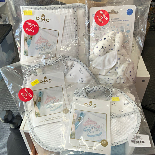 Dmc baby cross stitch bundle - cross,