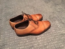 Barker Tan Lace Up Brogues