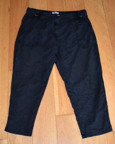 Per una black - per, linen-blend