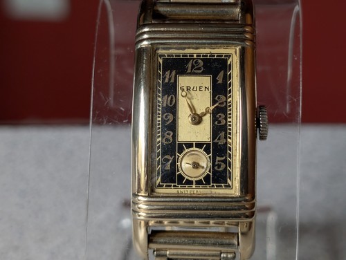 Handsome vntg 2tone dial 45mm - handsome,