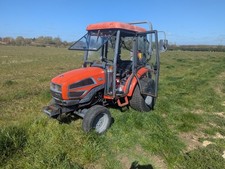 Kioti Ck25 Compact Tractor with Sprayer Verge Mower Tractor