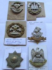 COLLECTION OF 6 X BRITISH ARMY