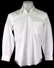 PIERRE BALMAIN PARIS Mens White L/S EVENING DRESS SHIRT - 14" - S - 40" - £289
