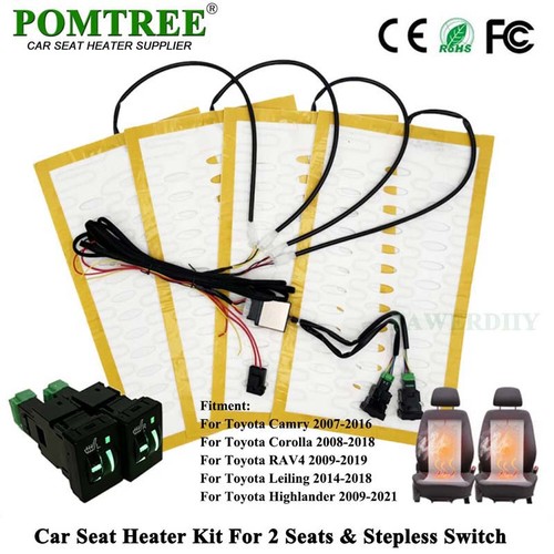 Car seat heater kit - heater, 12v