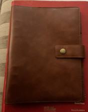Soft Brown Leather Organiser