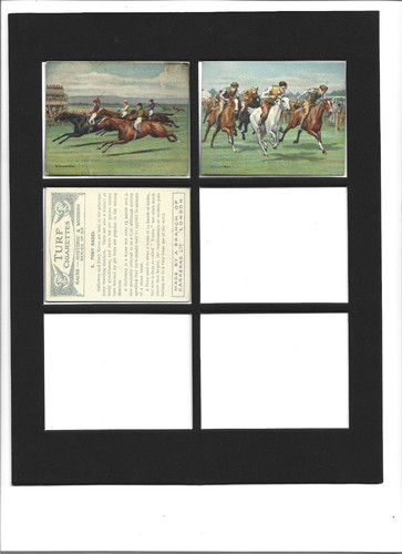 Cigarette card mount - mount, 6