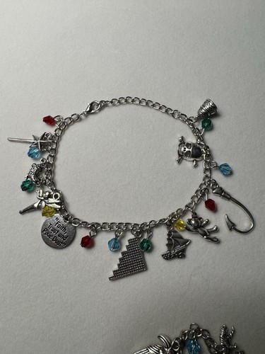 Peter pan charm bracelet - peter,