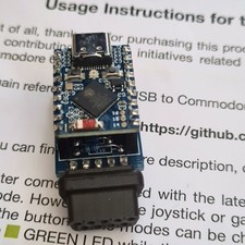 USB to Commodore 64 Joystick and Mouse adapter - UNUSED