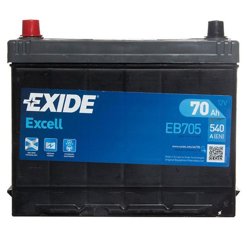 Exide eb705 starter battery - eb705,