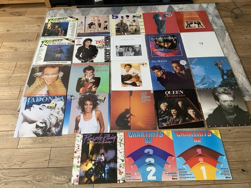 80s vinyl lp - x,