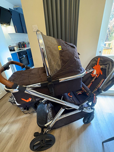 Cosatto grey orange fox - 2x,