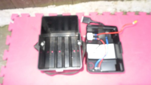 Empty battery box rear - battery, spectra