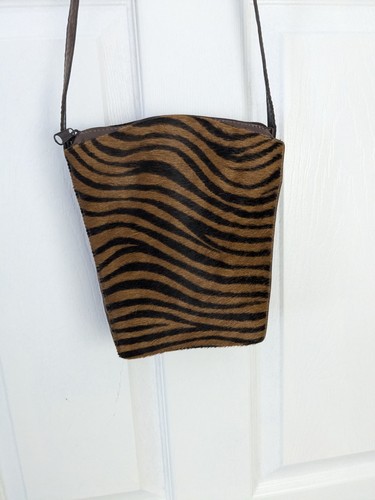 Priore zebra calf hair brown - zebra,