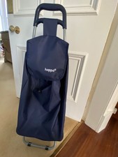 Hoppa ST40 NAVY 47L Shopping Trolley