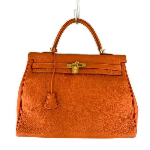 Hermes kelly 32handbag orange - hermes,