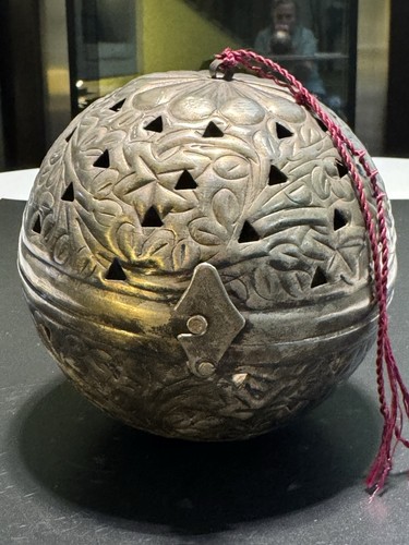 Vintage silver plated brass - plated,