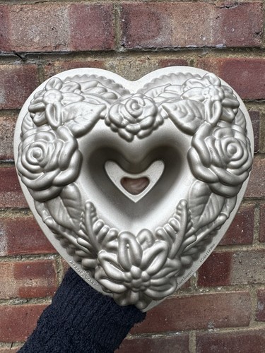 Nordic ware floral heart - ware, bundt