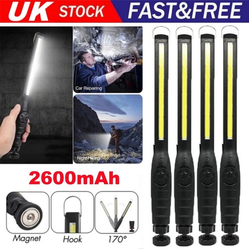 4pcs cob led rechargeable work - rechargeable,
