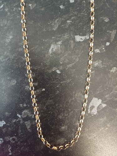 33inch 9ct gold - belcher,