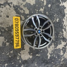 BMW X3 F25/X4 F26 SINGLE FRONT ALLOY WHEEL M SPORT 245/45R/19 7849661