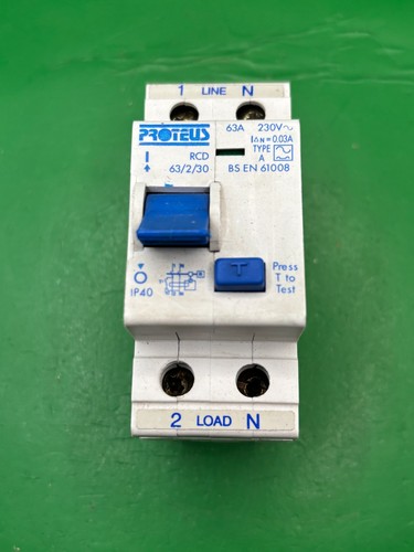 Proteus 63a 30ma rcd - proteus, 63/2/30