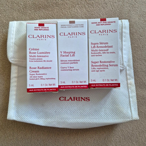 Clarins travel size facial - travel,