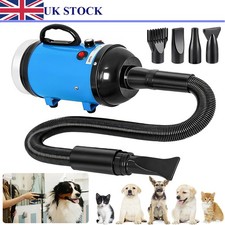 Pet Hair Dryer Dog Cat Animal Fur Heater Hairdryer Grooming Blaster Low Noise UK