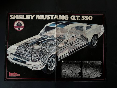 350 shelby mustang poster - 350,