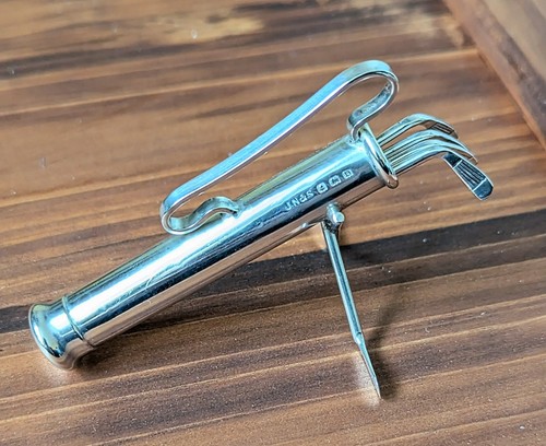 Sterling silver golf novelty - golf,