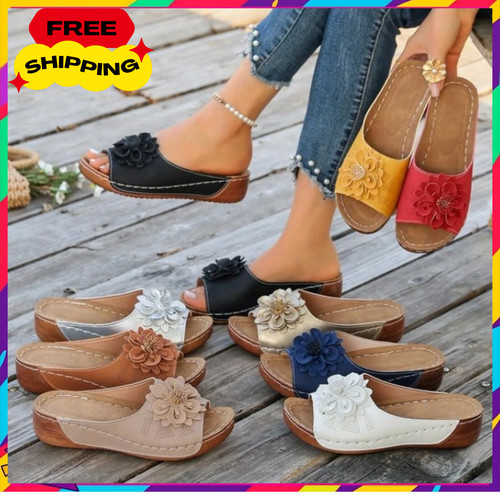 Womens wedge heel sandals - heel,