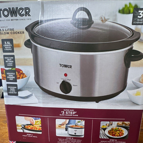 Tower t16039v slow cooker - slow,