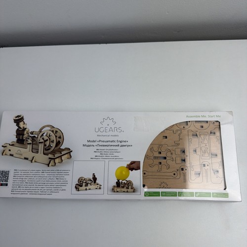 Ugears wooden model pneumatic - ugears,
