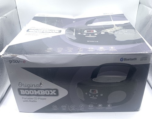 Portable boombox player - cd,