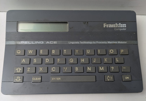 Franklin spelling ace 98 - spelling,