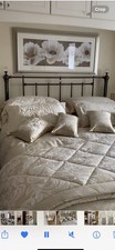 DORMA Double Quilt And Cover, 4 Pillow and covers, 4 Cushions, Throw VGC
