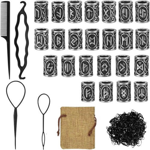 Piece viking beard beads - viking,