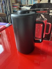 BODUM Bistro Thermo Carafe Double Wall Jug 1.2 Liter Hot & Cold Liquid Black