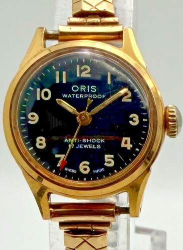 Vintage gold plate oris - gold,