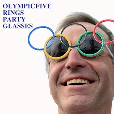 Olympic rings sunglasses party