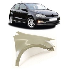 Fits VW Polo 2009-2017 Front Wing Primed Driver Side New